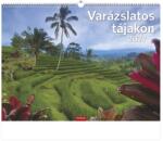 TopTimer Calendar de perete TOPTIMER T093 420x310 mm, format orizontal, „Peisaje fermecătoare 2027 (T9300-10F)