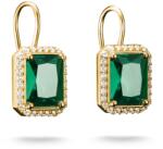 Thomas Sabo H2338-971-6 Earrings Green octagonal stones Gold-plated Ladies, női