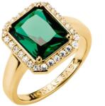 Thomas Sabo TR2508-971-6-54 Ring with green octagon stone Elyndra Gold-plated Ladies, női