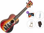 Mahalo MA2WW Artist Elite Series Premium SET Wild West Koncert ukulele