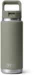 YETI Термо бутилка Yeti coolers Rambler Bottle Colour Straw Cap Insulated bottle - Pampa Light Green - размер 769 ml (533-2281-1011)