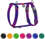 COLLAR Mono Reflective kutyahám lila M QR-kódos azonosítóval