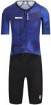 Q36.5 Мъжки скин за колоездене Q36.5 Dottore Speed TRI Skinsuit Casper Stornes Cycling skinsuit - Lava Blue (002-4137-0115)