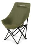 Delphin Scaun pescar/camping Delphin WASABI LONGback, 40 x 40 x 60 cm, kaki (101006909)
