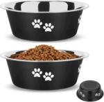  Pettom acél kutyatál 2 × 1, 56 l csúszásgátló (236776543212)