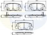 COMLINE set placute frana, frana disc COMLINE CBP32238 (CBP32238)