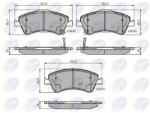 COMLINE set placute frana, frana disc COMLINE CBP31588 (CBP31588)