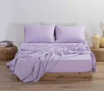 Nef-Nef Homeware Cearșaf King Size cu Elastic 180x200+35cm. Basic 024424 1159 Lavender (024424)