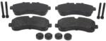 JURID set placute frana, frana disc JURID 2920009560 (2920009560)