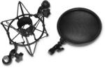  Set Shock Mount cu pop filtru Adam Hall Stands DSM 400 (59610)