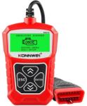 Konnwei Diagnoza OBD2 KONNWEI KW310, Red, Afisare Erori + Descriere, Resetari, Live Data, ELM 327 OBDII (SKU1717)