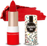 Charlotte Bio Ruj BIO mat Vrai Rouge, cu unt shea, ulei ricin si unt jojoba Charlotte Bio (11361)