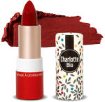 Charlotte Bio Ruj BIO mat Coquelicot, cu unt shea, ulei ricin si unt jojoba Charlotte Bio (11364)