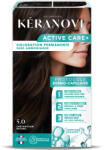 Keranove Vopsea permanenta pentru par, fara amoniac, 100% acoperire fire albe, saten deschis natural Keranove (11885)