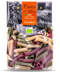 Pasta d'Alba Paste tricolore penne BIO din grau dur, spanac si sfecla rosie Pasta d'Alba (11481)