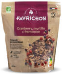 Favrichon Musli BIO crocant cu merisor, afine si zmeura Favrichon (11377)