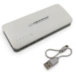Esperanza EMP106WE Powerbank 8000 mAh - fehér-szürke