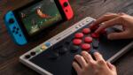 8BitDo Controller wireless 8BitDo - Arcade, alb-negru(Nintendo Switch/PC)