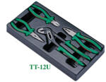 Hans Tools Introduceti Tava cu Instrumente pentru Carucior Tip Insert: Plastic Numar Piese: 4 Szt. Tip Cheie: Cleste de Taiat (TT-12U) Trusa unelte