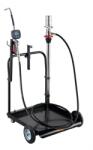 PROFITOOL Set Distributie Ulei Mobil pe Butoaie 180-200l Kitul Contine: Cart Furtun Ulei Pistol cu Debitmetru Pompa Pneumatica (0XPTJC0101)
