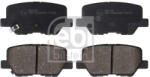 FEBI Set Placute Frana Spate (cu Un Tampon de Amortizare) Maxus Edeliver 3 Electric 07.20- MAXUS EUNIQ 5/eDELIVER 3 (FE193459)