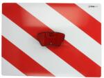 CARGOPARTS Placa de Avertizare / Informare Panou Informativ Vehicule Supradimensionate Stanga (1buc cu Lampa Rosie pe Baterie (CARGO-T012/B)