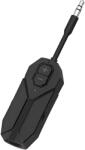 Techstar Transmitator si Receptor Audio Techstar M126 cu Bluetooth 5.4, Wireless, Portabil, Compatibil TV, PC, Boxe, Casti, Aux 3.5mm, Baterie Reincarcabila, Dual Mode TX/RX, Negru (SKU3268)