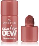 essence water DEW SERUM BLUSH folyékony arcpirosító élénkítő hatással árnyalat 30 Rose Mood 3.5 ml