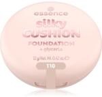 essence silky CUSHION FOUNDATION alapozó sminkszivaccsal közepes fedésű árnyalat 110 12 g
