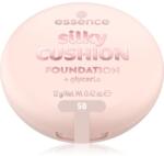essence silky CUSHION FOUNDATION alapozó sminkszivaccsal közepes fedésű árnyalat 50 12 g