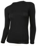Brubeck Active Wool női hosszú ujjú blúz fekete S (025178)