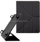 Tactical STEALTH tok álló, bőr hatású FLIP, 9-11" méret, FEKETE (TACTICAL_57983122827) (TACTICAL_57983122827)