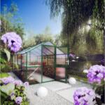 KGT Kerti üvegház KGT Rose IV 4, 3 x 2, 3 m, zöld (KG11400002)