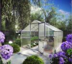 KGT Kerti üvegház KGT Orchidee IV 4, 3 x 3 m, szürke alumínium (KG12400000)