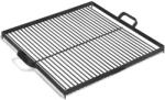 LEGI Grillezőrács LEGI 44 x 44 cm, 60 cm-es tűzrakóhelyhez, négyzet alakú, fekete acél (ZJP-AKC-RUSPK-C44CM)
