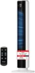 Levoit - DC motor tower fan - 20dB very quiet fan - 4 modes/12 levels/12 hour timer - remote control & cooling - tower fan with 7.9m/s speed - 24W pedestal fan - white, 92 cm - LTF-F362-WEU (LTF-F362-WEU)