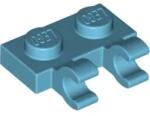 LEGO® 60470bc156 - LEGO közepes azúr lap 1 x 2 méretű, két klipsszel (60470bc156)