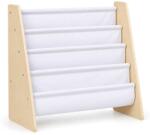 Pepita Montessori Bibliotecă pentru copii cu 4 niveluri 64x60 cm - Maro (60470) Raft