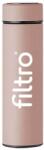 FILTRO Termos FILTRO Thermo LED Pink, perete dublu din inox 304 cu afisaj tactil digital al temperaturii, infuzor inclus, capacitate 500 ml, culoare roz (FL2766-FILTRO-THERMO-LED-PINK)