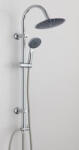 Global Viva Viva ZEN Zuhanyrendszer kerek - fejzuhany, zuhanyfej, gégecső - Ø 20 cm (MXU-D-2126)