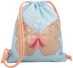 Jeune Premier Školský vak na telocvik a prezuvky Sports Bag Butterfly Gold Jeune Premier ergonomický luxusné prevedenie 40*36 cm JPSP025132 (JPSP025132)