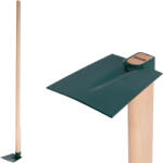 Poolx Sapă de grădină, Fed, verde, dreaptă, coadă 120 cm, lățime de lucru 12, 5 cm, cap din oțel, coadă din lemn Sapa de gradina