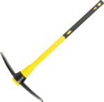 Strend Pro Târnăcop, Strend Pro Garden SK049, galben/negru, 2500 g, coadă din fibră de sticlă, cap din oțel, cu două capete, vârf ascuțit/lamă plată, pentru sol dur și stâncos Tarnacop
