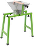 Strend Pro Garden Zdrobitor de fructe, Strend Pro Garden, OD-53207L, 7 l, pâlnie: 31 x 34 cm, dimensiune totală: 60 × 50 × 76 cm, oțel inoxidabil, stativ metalic, acționare manuală