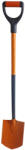 Strend Pro Lopată, Strend Pro Garden 1200, 120 cm, cap ascuțit, portocaliu/negru, cap din oțel, coadă din oțel, mâner tip D Lopata