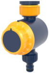Strend Pro Temporizator mecanic de udare, Strend Pro Garden, albastru/galben, mecanic, 1 ieșire, temporizare 1-120 minute, pentru filet 3/4" și 1", conector rapid 1/2", maxim 6 bar