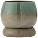 Bloomingville ghiveci cu farfurie din gresie 18, 5 x 17, 5 cm 99KK-DOUZWO_97X (82073185)