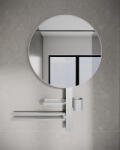 Ideal Standard ALU+ Beauty Bar L tükör 670x145, 5x817 mm és polcrendszer, ezüst BD587SI (BD587SI)