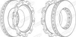 BERAL Disc frana BERAL BCR210A (BCR210A)