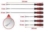 KS TOOLS Sculă de demontare, clips de susținere caroserie KS TOOLS 140.2370 (140.2370)